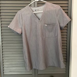 Women's Grey Catarina™ - One-Pocket Scrub Top